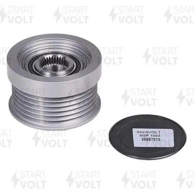 Шкив с обгонной муфтой генер. для ам Volvo XC90 (06-),S60 (00-) 2.4i (SGP 1002) SGP 1002 START VOLT
