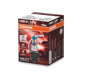 Лампа 12V HB3 60W P20d +150% 3800K Night Breaker Laser OSRAM 9005NL OSRAM