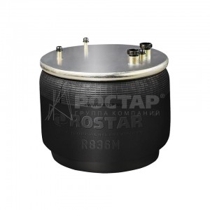 Пневморессора со стаканом (металл) 3 шп.+2 возд. / 1 отв. 836 M2 K1 R836DFS2K1 ROSTAR