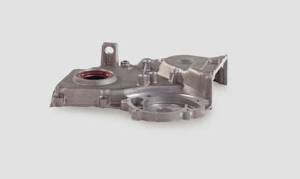 40600100205810 Крышка ГРМ ЗМЗ-406 с сальником в сборе (ОАО ЗМЗ) 040600100205810 ZMZ