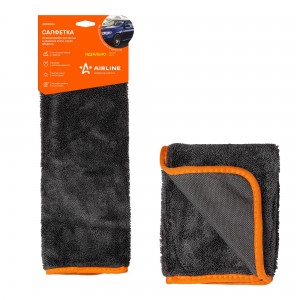 Салфетка из микрофибры (40х40 см) серый "AIRLINE" ABDN006 AIRLINE