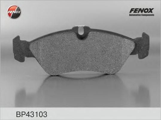 Колодки задние MB Sprinter 2t/3t/4t 95-06, VW LT 28-35/28-46 96-06 BP43103 BP43103 FENOX