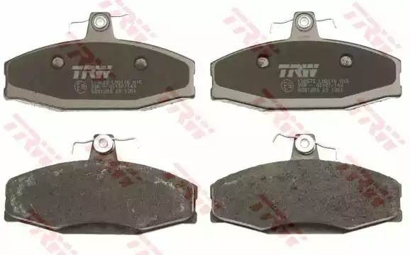 Колодки тормозные SKODA Felicia (94-01) передние (4шт.) TRW GDB1280 TRW