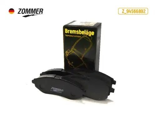 Колодка тормозная передняя CHEVROLET Aveo (к-т 4 шт) (Z94566892) Z_94566892 ZOMMER