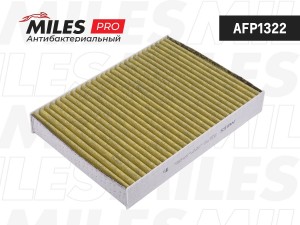 Фильтр салона антибактериальный (серия PRO) NISSAN QASHQAI 14- (FILTRON K1367A M AFP1322 MILES