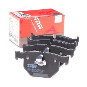 Колодки тормозные BMW E60 задние (4шт.) TRW GDB1727 TRW