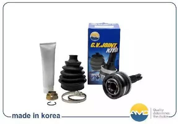 ШРУС наружный (T25/T22/ABS48) с кольцом ABS HYUNDAI Solaris RB, 1.4, 1.6, с коль AMD.SH133 AMD
