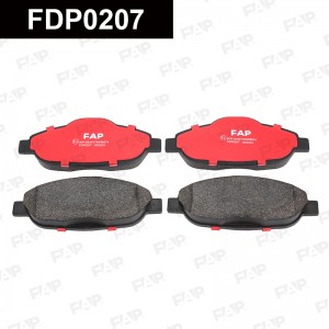 FDP0207 колодки дисковые передние!\ Peugeot 308/3008/408 1.4-2.0i/HDi 07> FDP0207 FAP