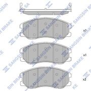 Колодки тормозные дисковые  SP1782 SP1782 SANGSIN