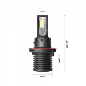 Лампа светодиодная 12/24V H13 P26.4t 5100K (2шт.) OPTIMA Q-H13 OPTIMA LIGHT