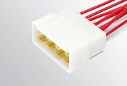 Разъем соединительный 8 клеммный (папа) в сборе с проводом CARGEN AX37502 CARGEN