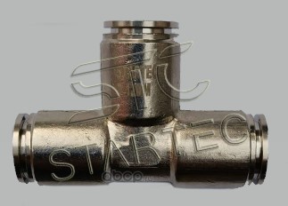 Соединитель трубки ПВХ,полиамид d=8мм тройник STARTEC INF.11.MPUT08 STARTEC