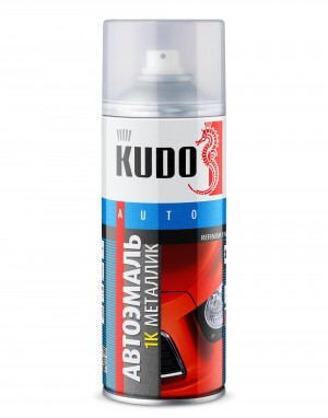 Краска металлик "KUDO" 513 черный жемчуг (520 мл) (аэрозоль) KU-41513 KUDO