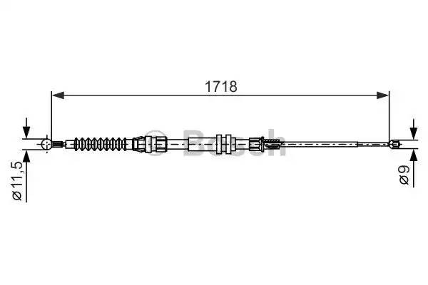 VW CADDY III (2004>) 1 987 482 378 BOSCH