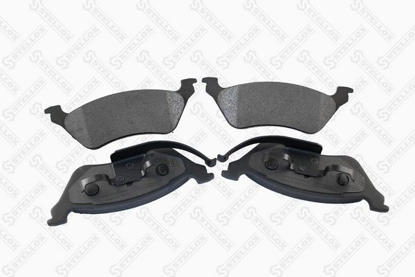 колодки дисковые задние! с антискрип. пл.\ Chrysler Voyager all, Dodge Caravan a 001-063B-SX STELLOX