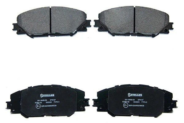 колодки диск. перед.! с антискр. пл.\ Dongfeng, Toyota RAV4 2.0VVT-i/2.2D-4D 06> 1473 000B-SX STELLOX