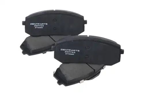 колодки тор. диск. перед.! с антиск. пл Hyundai Elantra VII 1.6/2.0 20> Z07743 ZENTPARTS