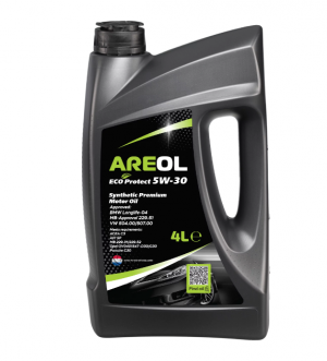 AREOL ECO Protect 5W30 (4L) масло моторное! синт ACEA C3, API SP, VW 504.00/507. 5W30AR019 AREOL