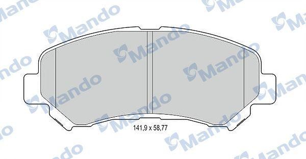 NISSAN X-TRAIL (T31) (2007>)/QASHQAI J10 (2006>) MBF015236 MANDO
