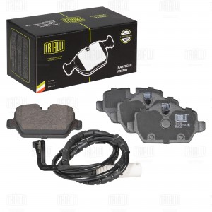Колодки торм. BMW 1 (E81/87) (04-)/3 (E90) (05-) диск. зад. (в компл. с датчиком PF4136 TRIALLI