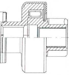 Привод стартера (бендикс) для а/м Лада Vesta (15-)/Xray (16-) 1.6i MT (тип Hitac VCS0908 START VOLT