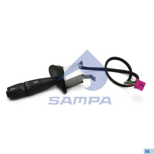 Переключатель подрулевой DAF XF поворота,света,звукового сигнала SAMPA 051355 SAMPA