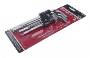 Набор ключей шестигранных 1.5-10мм удлиненных 9 предметов JTC JTC-5130 JTC TOOLS