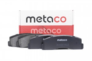 Колодки тормозные передние к-кт 3000412 METACO