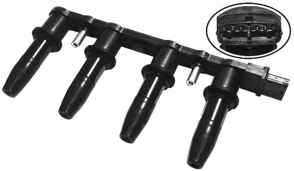 Катушка зажигания OPEL Astra G (03-05),Insignia (08-),Mokka (12-) MEAT&DORIA 10480E MEAT DORIA
