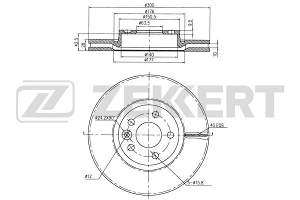ДЕТАЛЬ BS-5125 ZEKKERT