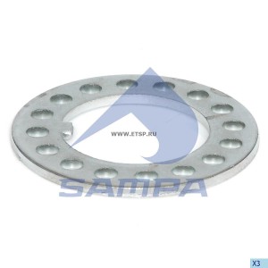 Кольцо стопорное SAF ступицы (57x93x5.5) SAMPA 075066 SAMPA