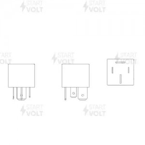 Реле 12V 70A 4 контакта SCR 0113 START VOLT