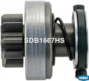 Привод стартера FIAT Ducato (02-) (бендикс) KRAUF SDB1667HS KRAUF