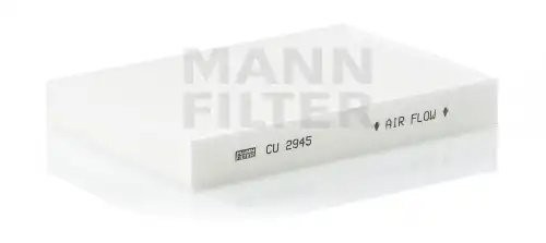 Фильтр салонный CU2945 CU2945 MANN FILTER