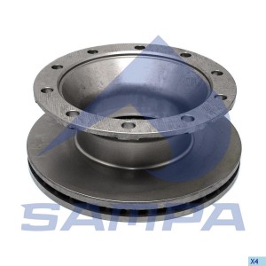 Диск тормозной 430х45х168,5 мм  для Trailor Schmitz Cargo Bull 092.333 SAMPA