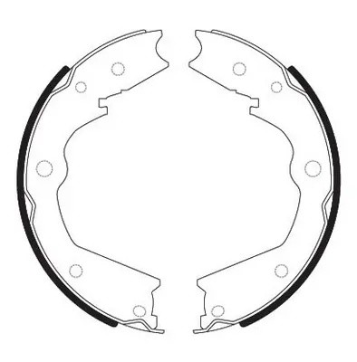 Колодки тормозные ACURA MDX 02.0604.13, ZDX 03.0909.13, HONDA BS28006 BS28006 SB NAGAMOCHI