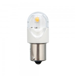 Лампа светодиодная 12V PY21W BAU15s желтая блистер (1шт.) MTF NPY21W MTF