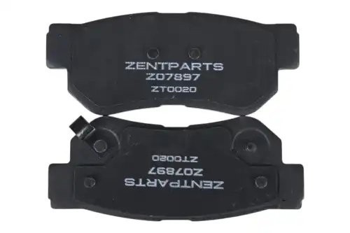 колодки тор. диск. зад. с антиск. пл.! (P30067)\ Hyundai Solaris 10> Z07897 ZENTPARTS