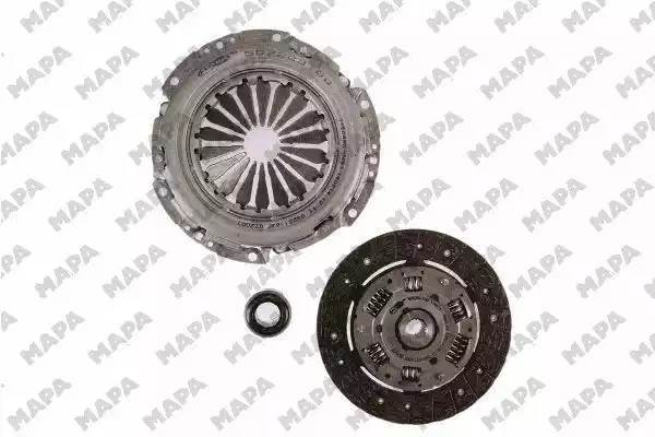 комплект сцепления! c подш Citroen C2/C3/C4, Peugeot 307 1.6 16V 01> 007200400 MA PA