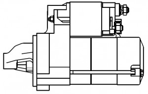 Стартер для а/м Toyota Corolla E150 (06-)/Rav 4 A30 (08-) 1.6i/2.0i 1кВт (LSt 19 LST1903 START VOLT