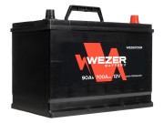 аккумуляторная батарея! 90Ah 700A JIS +справа 303/175/228\ WEZ90700R WEZER