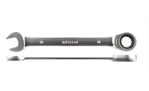 Ключ рожково-накидной трещоточный (19) "АвтоDело" 30019 AVTO DELO