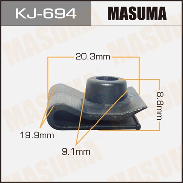 Пистон обивки универсальный MASUMA KJ694 MASUMA