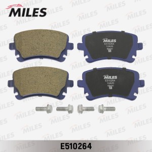 Колодки тормозные задние (Смесь CERAMIC серия PRO) AUDI A4/A6/A8/VW MULTIVAN/T5/ E510264 MILES