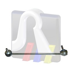 тяга стабилизатора переднего правая!\ BMW E60/E61 all 03> 97-99541 RTS