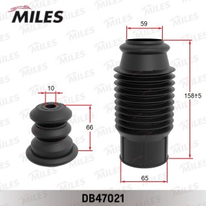 Сервисный комплект (пыльник и отбойник на 1 амортизатор) DB47021 DB47021 MILES
