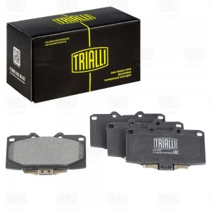 Колодки торм. Subaru Impreza WRX (00-)/Nissan Skyline (93-) диск. перед. (PF 220 PF 2202 TRIALLI