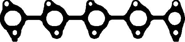 прокладка коллектора выпускного!\ Peugeot 206/307 1.4HDi 01> 761.041 ELRING