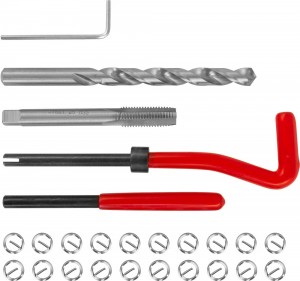 набор для восстановления резьбы M8x1.25! 25 пр.\ TRIS8125 THORVIK