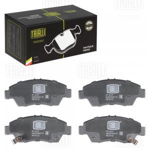 Колодки торм. Honda Civic VII (00-) диск. перед. т/с Akebono (PF 4215) PF 4215 TRIALLI